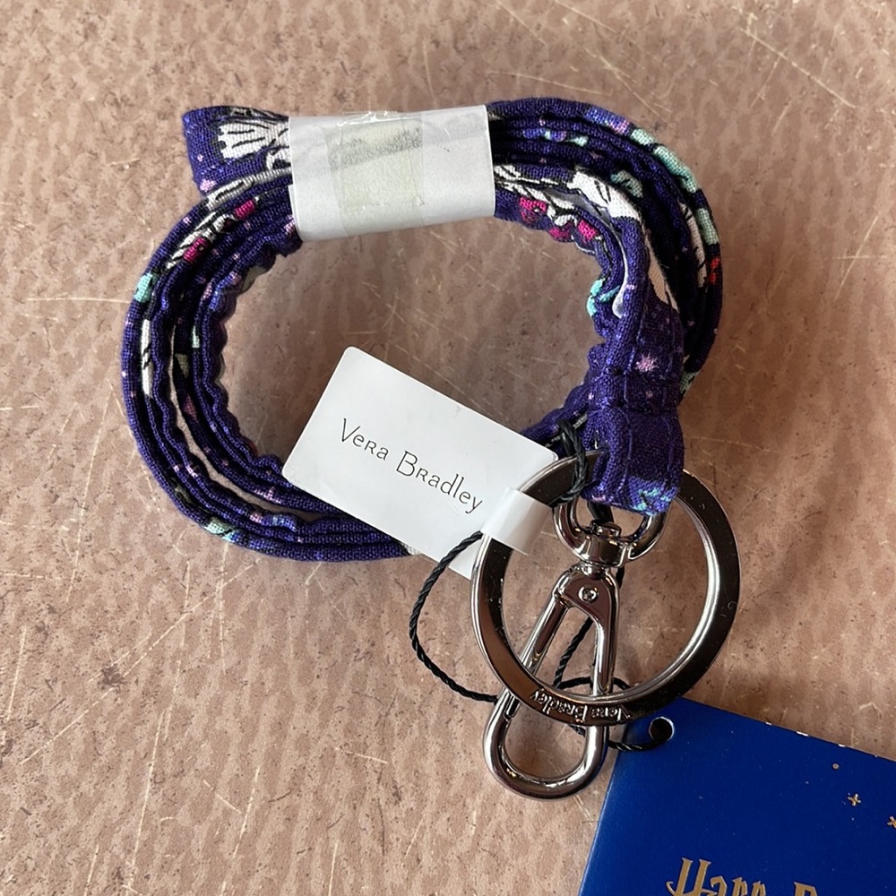 Vera Bradley Forbidden Forest Ditsy Lanyard - Picture 3 of 6